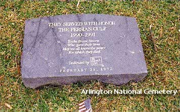 Arlington National Cemetery marker