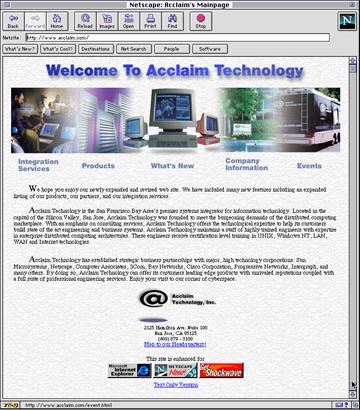 AcclaimWebsite