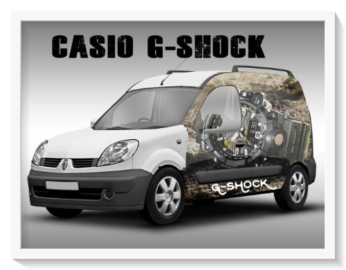  G-Shock Car Wrap