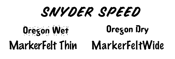 Snyder Font Collection