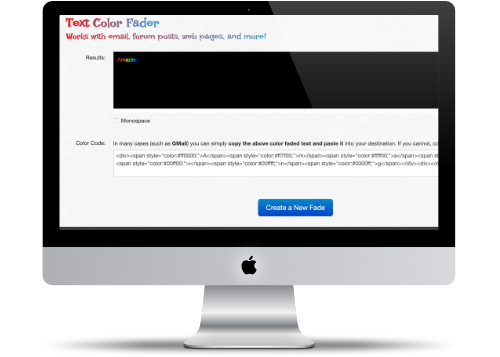 Text Color Fader