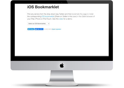 iSO Bookmarklet