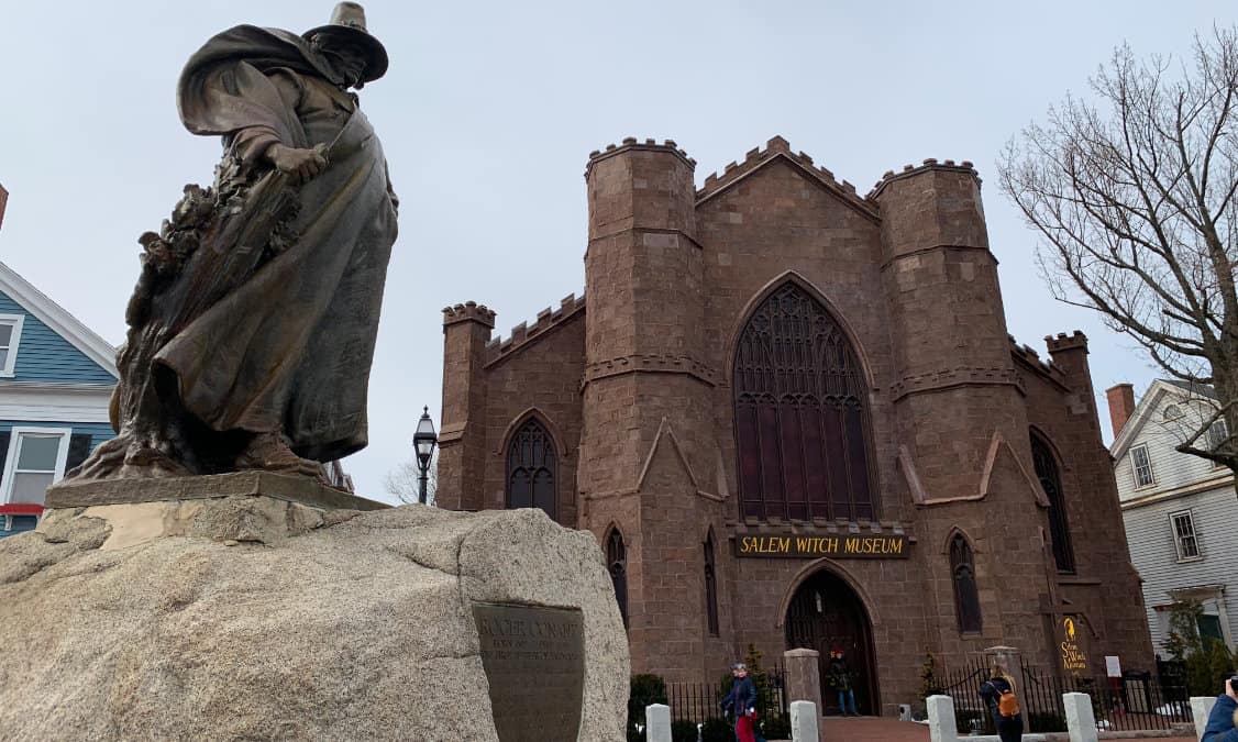 Salem Witch Musem Winter