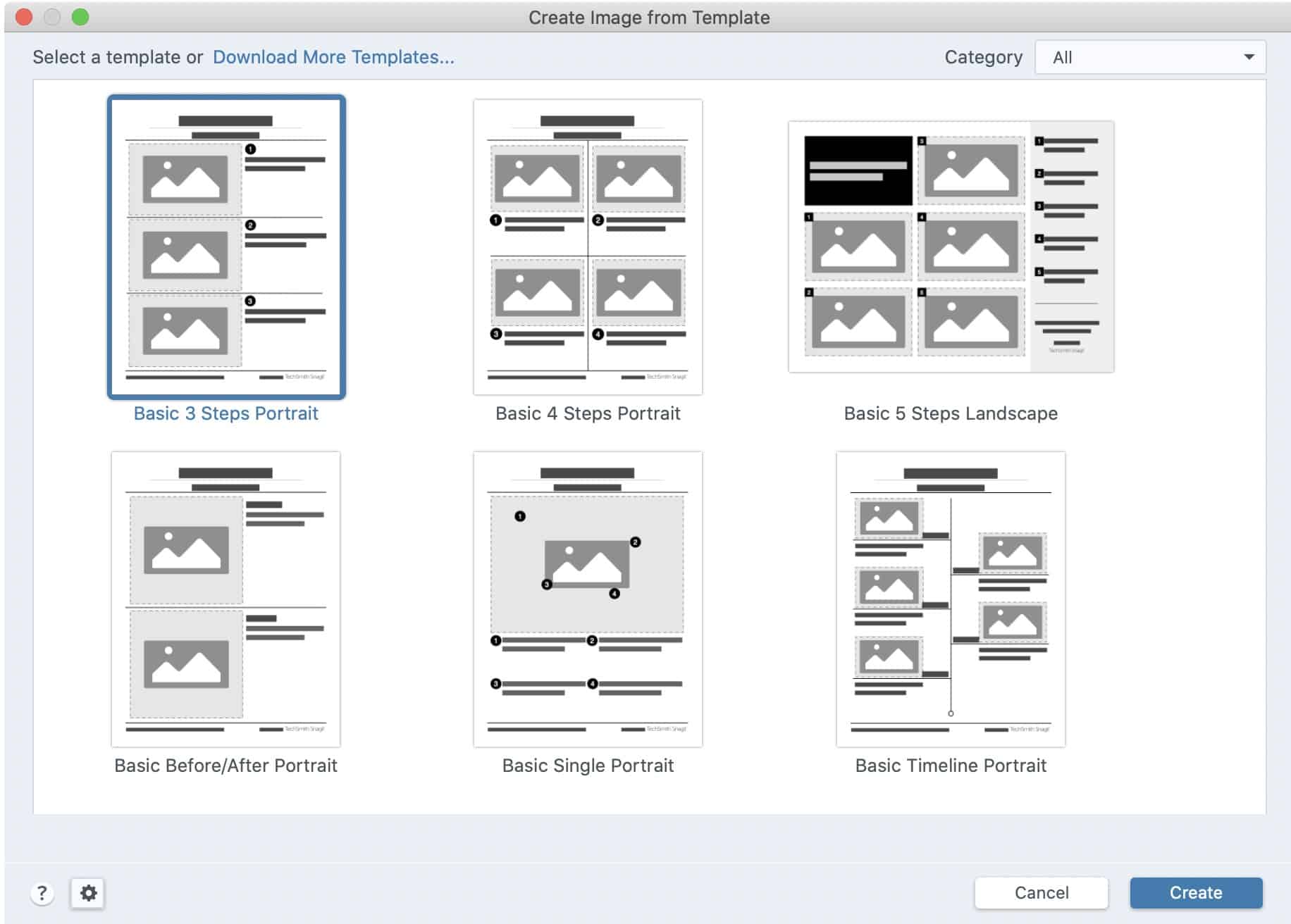 Snagit Templates