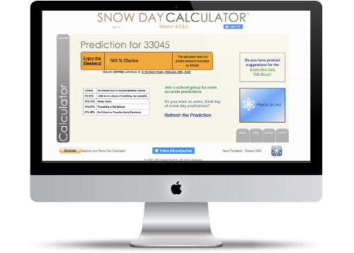 Snow Day Calculator