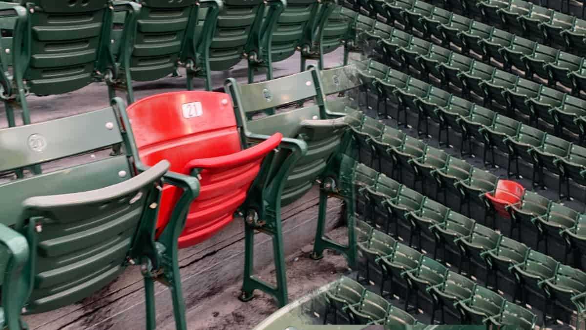 Ted Williams Red Chair