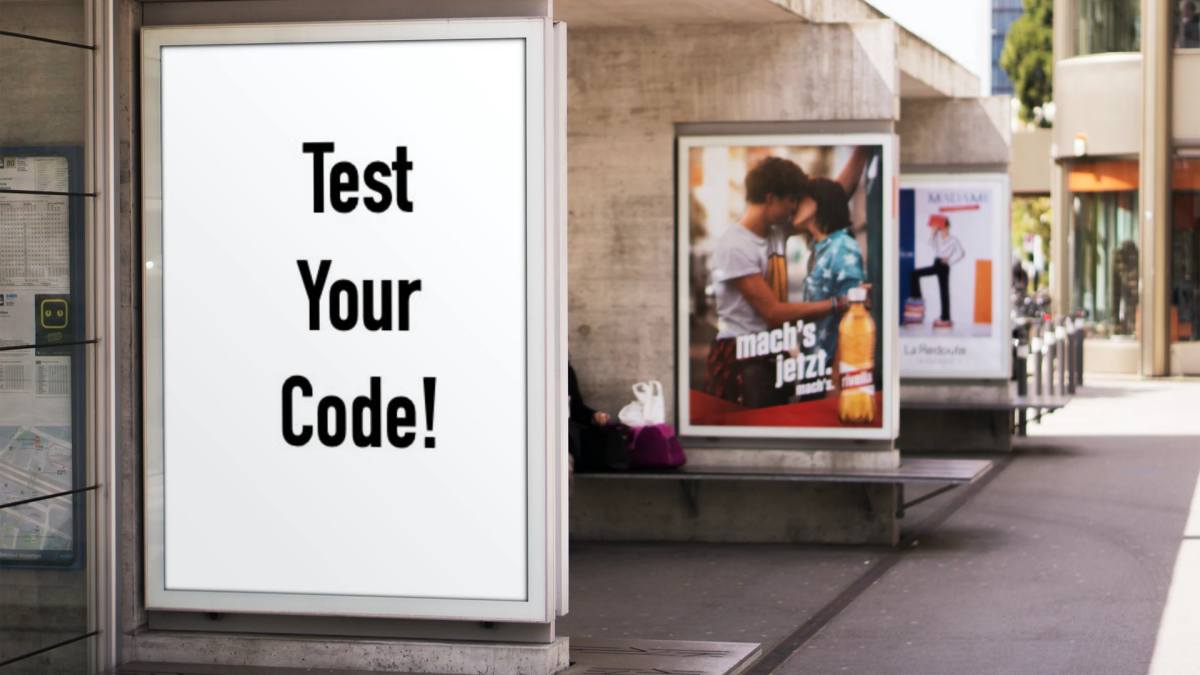 Test Code Billboard