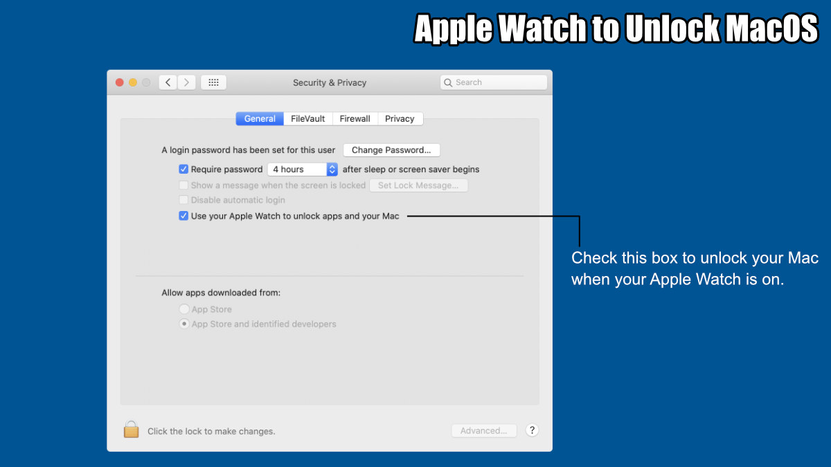 Unlock Apple Watch Graphic