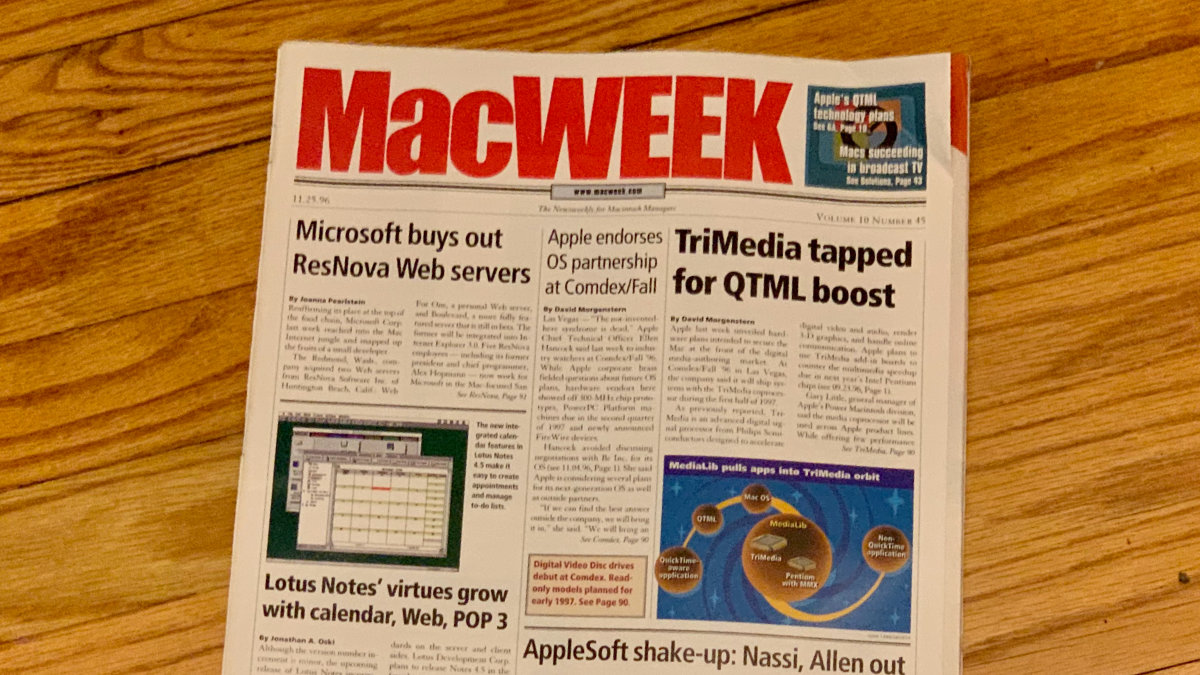 Mac Week November 1996