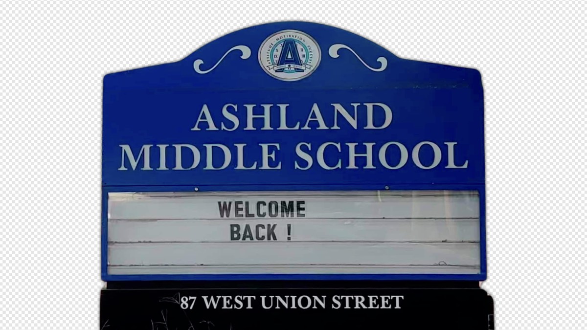 Ashland Middle School Sign2023