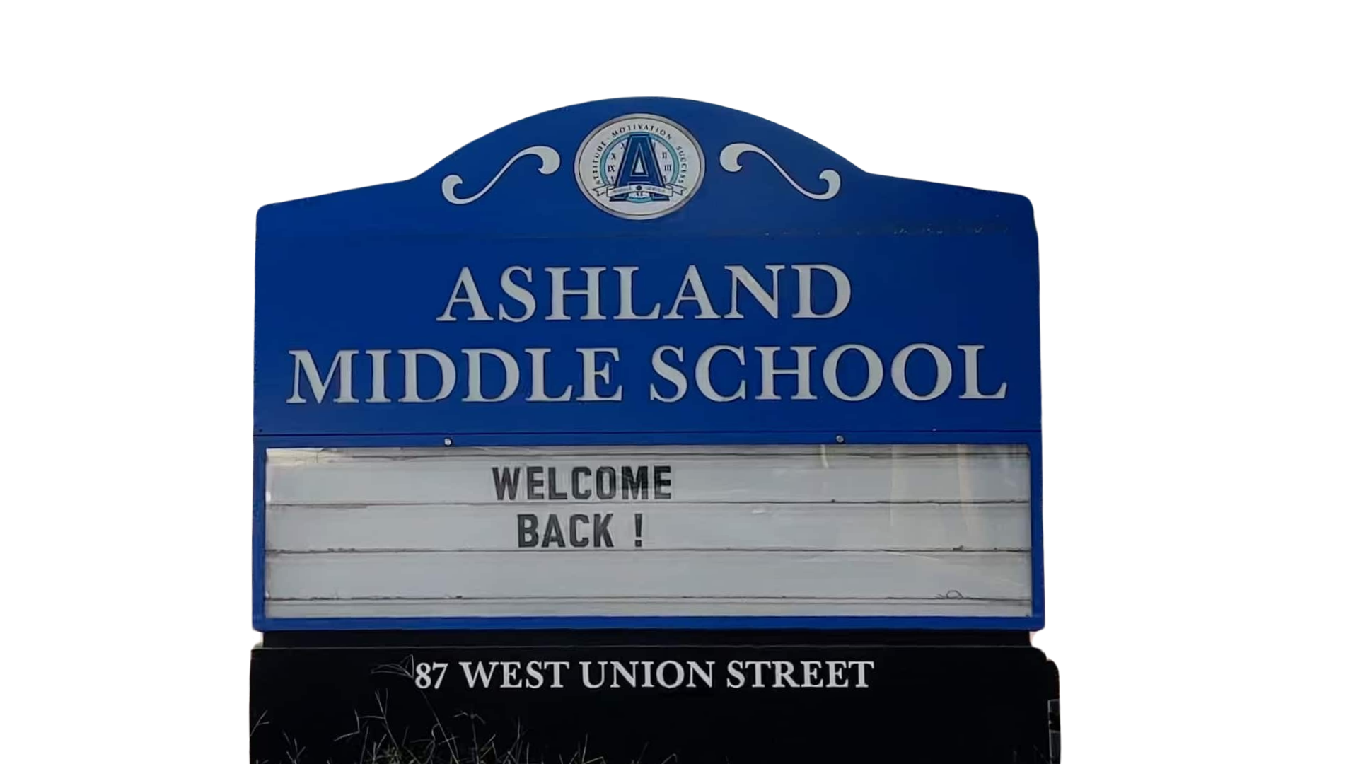 Ashland Middle School Sign Ashland