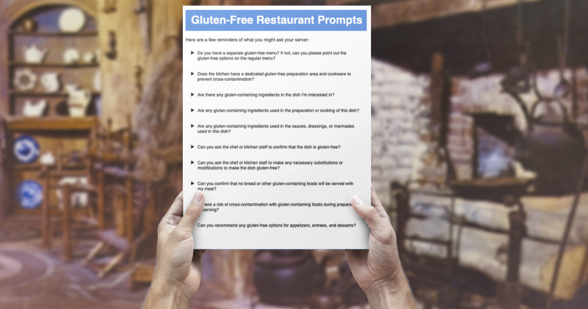 Gluten Free Promps