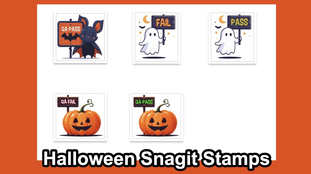 Halloween Snagit Stamps